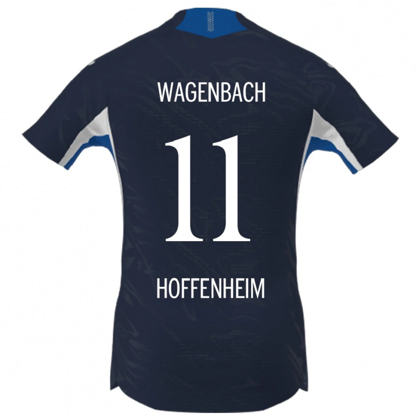 Danxen Hombre Camiseta Lion Wagenbach #11 Marino Blanco 1ª Equipación 2025/26 La Camisa México