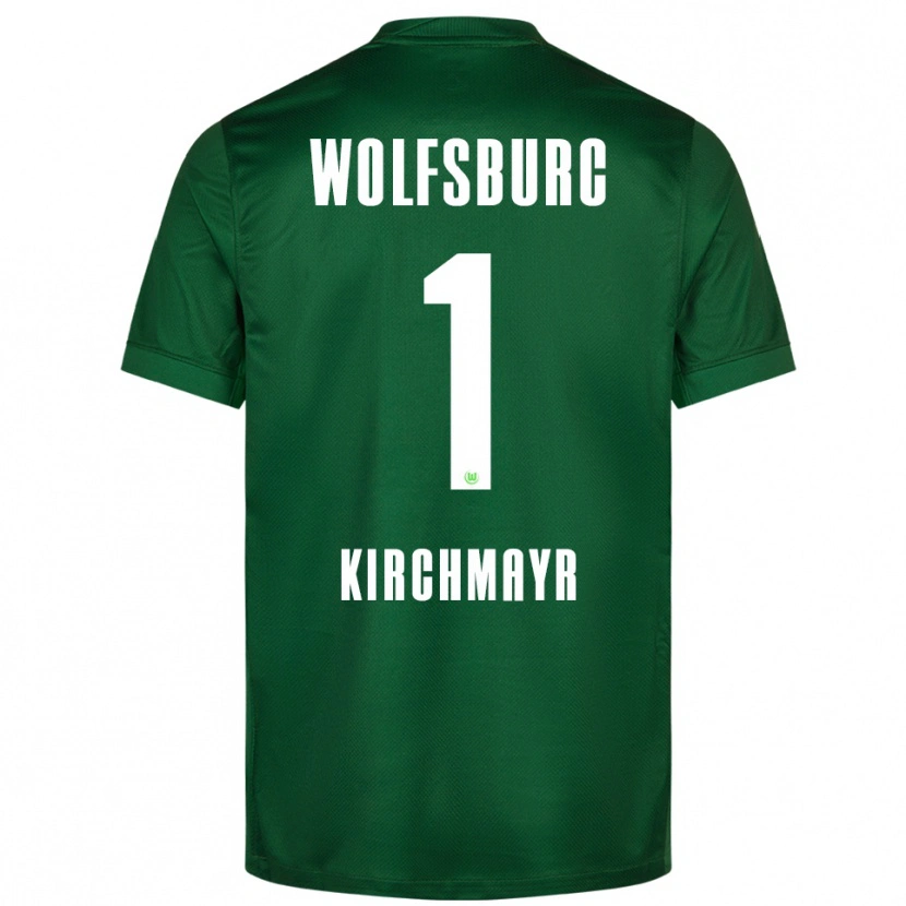 Danxen Hombre Camiseta Juri Kirchmayr #1 Verde Blanco 1ª Equipación 2025/26 La Camisa México