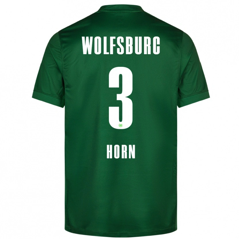 Danxen Hombre Camiseta Noah Horn #3 Verde Blanco 1ª Equipación 2025/26 La Camisa México