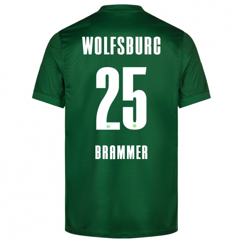 Danxen Hombre Camiseta Ole Brammer #25 Verde Blanco 1ª Equipación 2025/26 La Camisa México