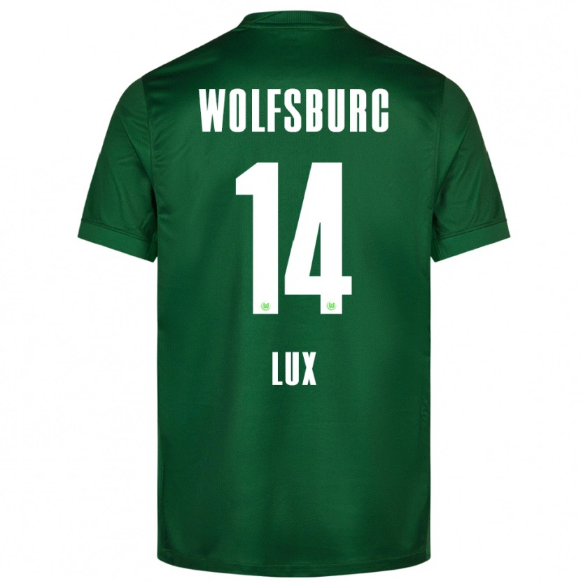 Danxen Hombre Camiseta Finn-Marco Lux #14 Verde Blanco 1ª Equipación 2025/26 La Camisa México
