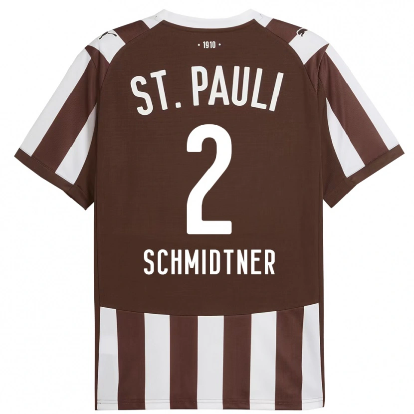Danxen Hombre Camiseta Victor Schmidtner #2 Café Blanco 1ª Equipación 2025/26 La Camisa México