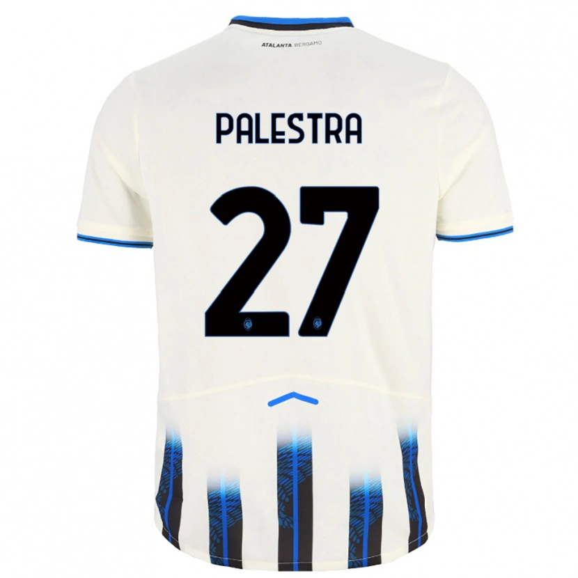 Danxen Hombre Camiseta Marco Palestra #27 Blanco Azul 2ª Equipación 2025/26 La Camisa México