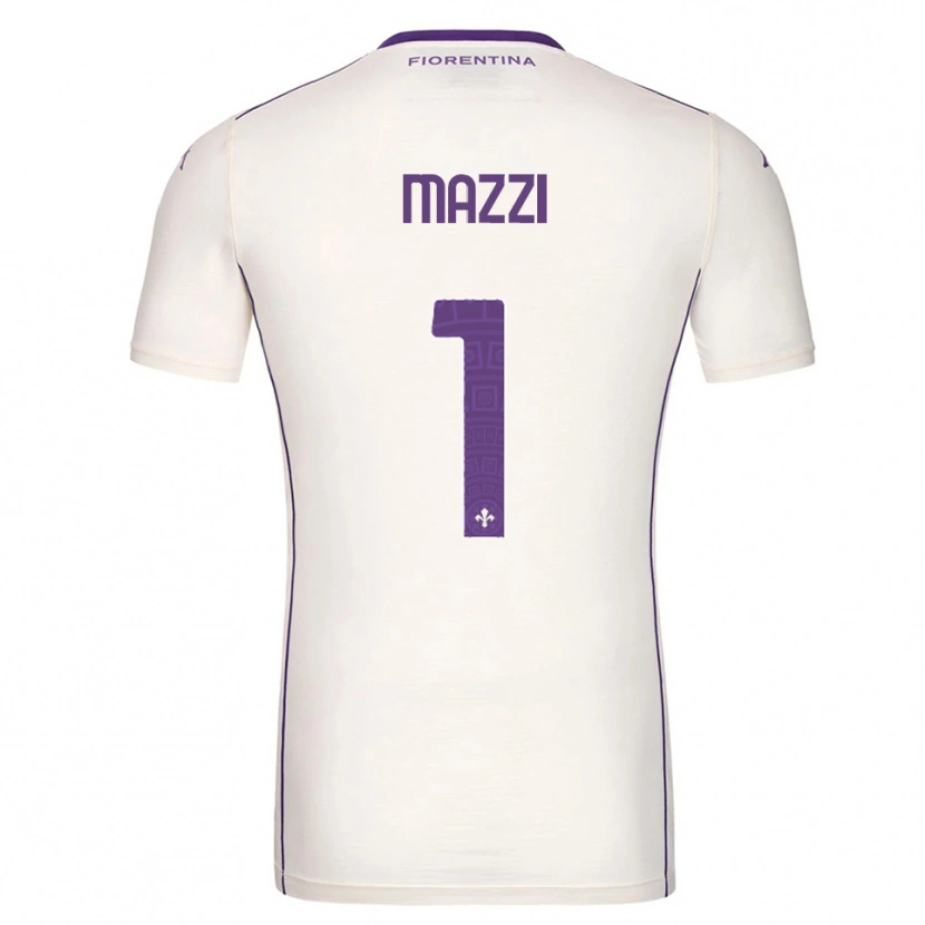 Danxen Hombre Camiseta Tommaso Mazzi #1 Blanco Púrpura Rojo 2ª Equipación 2025/26 La Camisa México