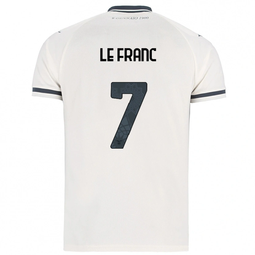 Danxen Hombre Camiseta Chloé Le Franc #7 Blanco Marino 2ª Equipación 2025/26 La Camisa México