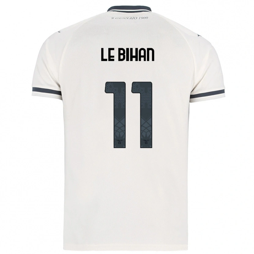 Danxen Hombre Camiseta Clarisse Agathe Le Bihan #11 Blanco Marino 2ª Equipación 2025/26 La Camisa México