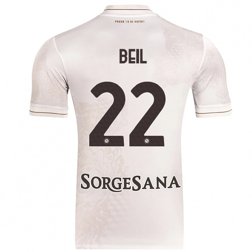 Danxen Hombre Camiseta Vivien Beil #22 Champán Marrón 2ª Equipación 2025/26 La Camisa México