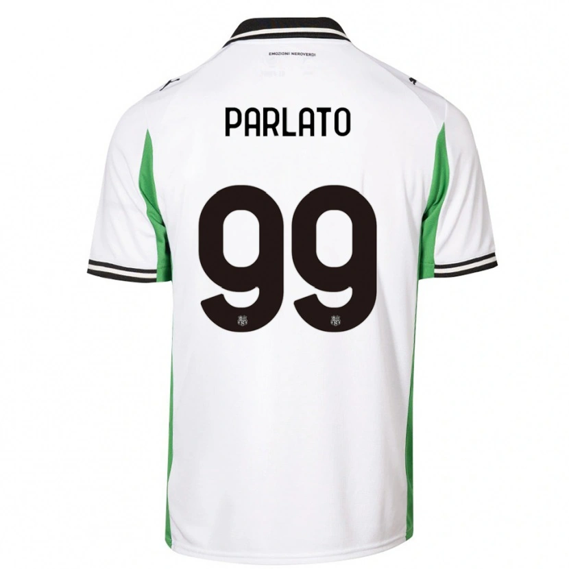 Danxen Hombre Camiseta Claudio Parlato #99 Blanco Verde Negro 2ª Equipación 2025/26 La Camisa México