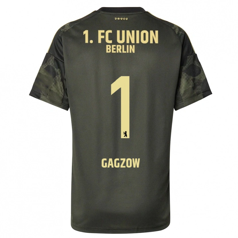 Danxen Hombre Camiseta Fritz Gagzow #1 Verde Oscuro Negro 2ª Equipación 2025/26 La Camisa México