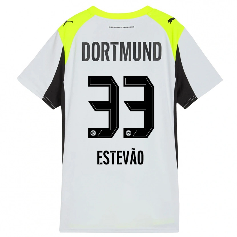 Danxen Hombre Camiseta Tiago Estevão #33 Amarillo Fluorescente 2ª Equipación 2025/26 La Camisa México