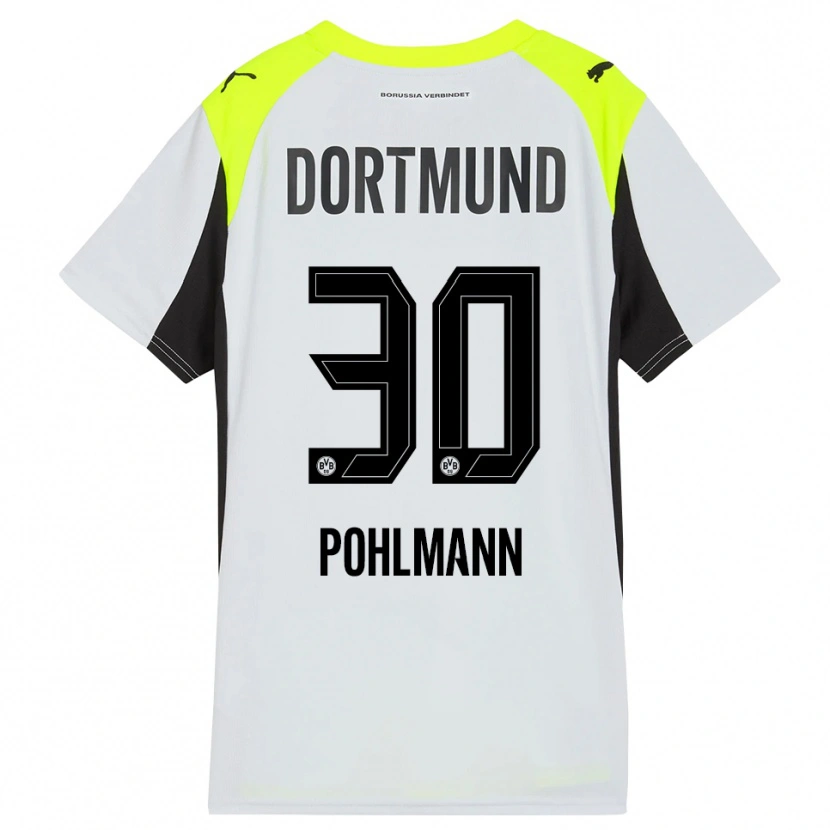Danxen Hombre Camiseta Ole Pohlmann #30 Amarillo Fluorescente 2ª Equipación 2025/26 La Camisa México