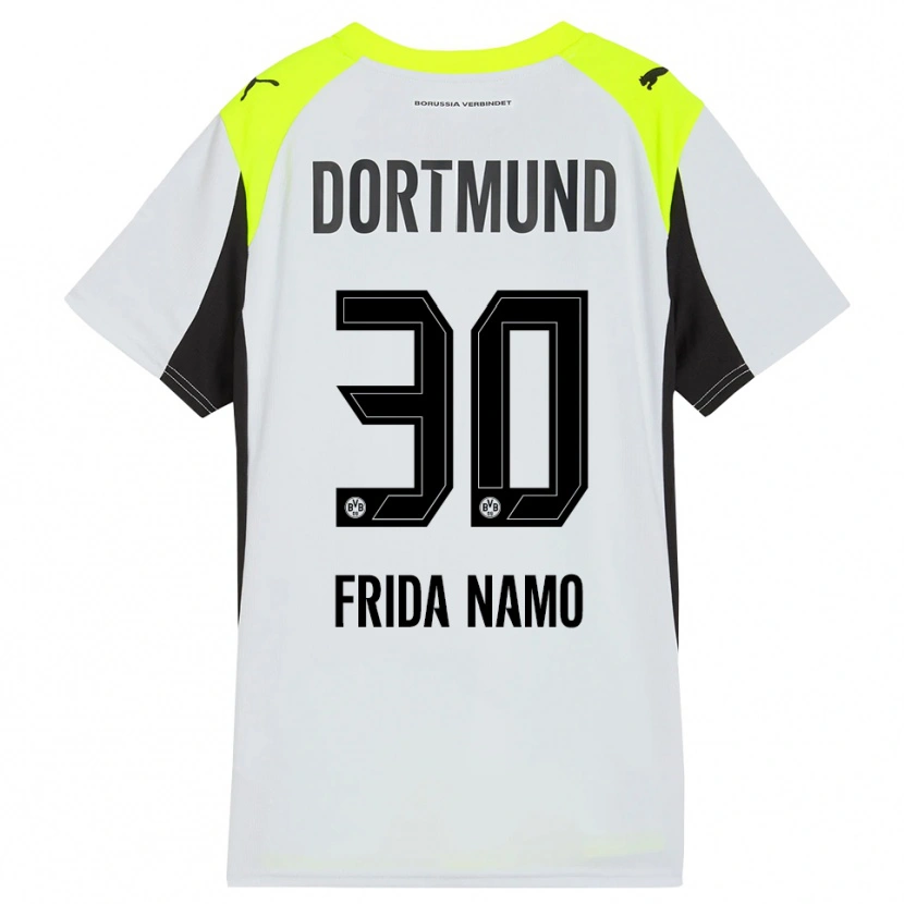 Danxen Hombre Camiseta Ronning Frida Namo #30 Amarillo Fluorescente 2ª Equipación 2025/26 La Camisa México