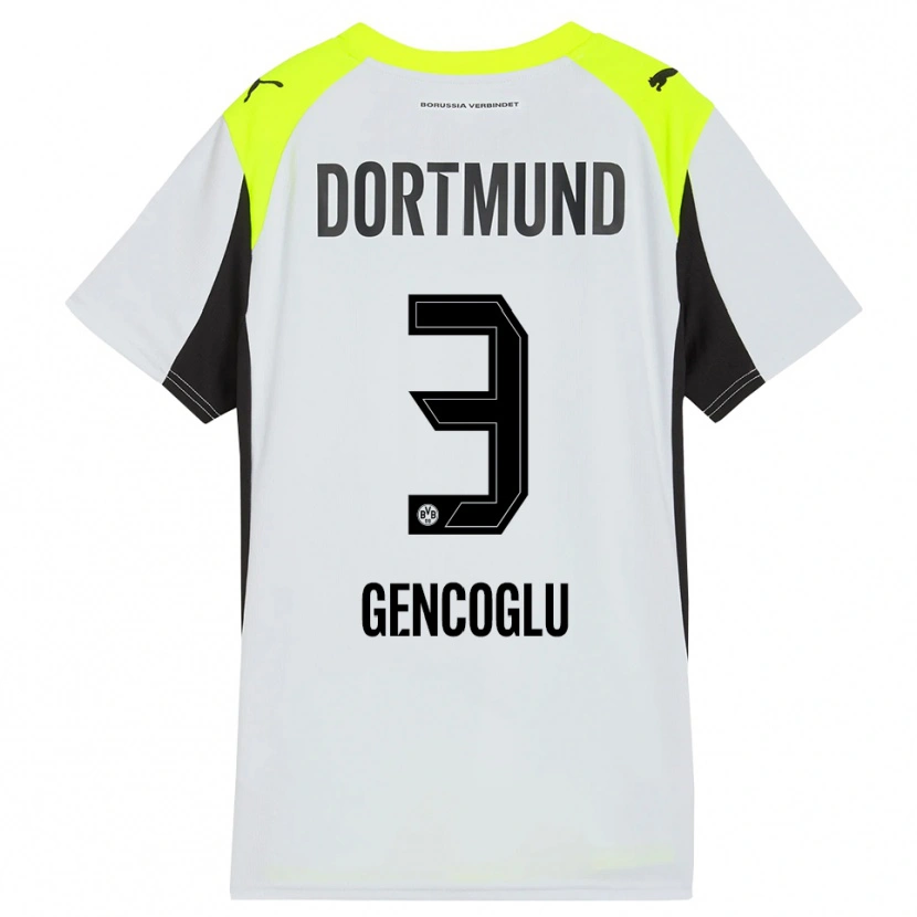 Danxen Hombre Camiseta Tekin Gencoglu #3 Amarillo Fluorescente 2ª Equipación 2025/26 La Camisa México