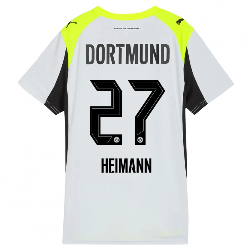 Danxen Hombre Camiseta Wesley Heimann #27 Amarillo Fluorescente 2ª Equipación 2025/26 La Camisa México