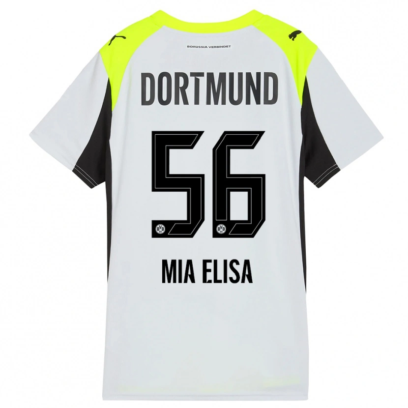 Danxen Hombre Camiseta Bomnuter Mia Elisa #56 Amarillo Fluorescente 2ª Equipación 2025/26 La Camisa México