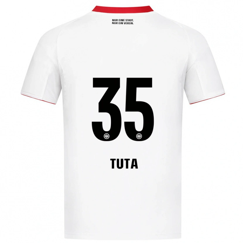 Danxen Hombre Camiseta Tuta #35 Blanco Rojo 2ª Equipación 2025/26 La Camisa México