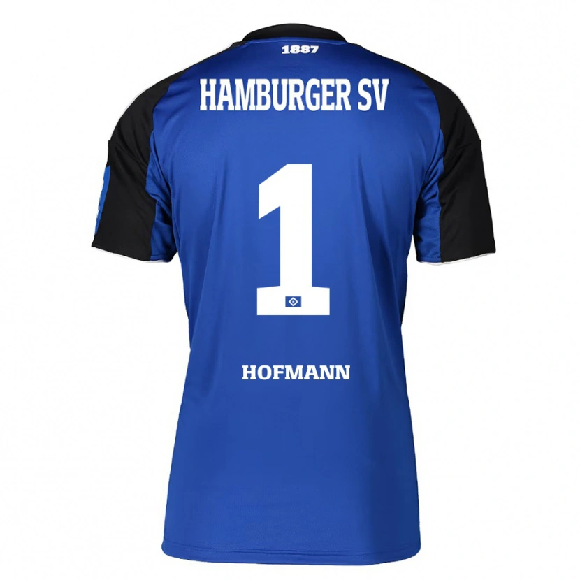 Danxen Hombre Camiseta Tobias Hofmann #1 Azul Negro 2ª Equipación 2025/26 La Camisa México