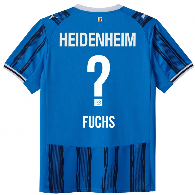 Danxen Hombre Camiseta Max Fuchs #0 Azul Marino 2ª Equipación 2025/26 La Camisa México
