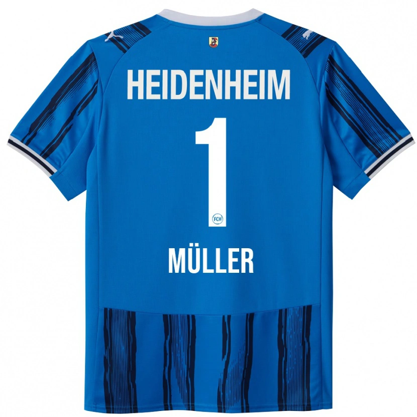 Danxen Hombre Camiseta Kevin Müller #1 Azul Marino 2ª Equipación 2025/26 La Camisa México