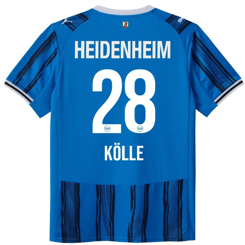 Danxen Hombre Camiseta Adam Kölle #28 Azul Marino 2ª Equipación 2025/26 La Camisa México