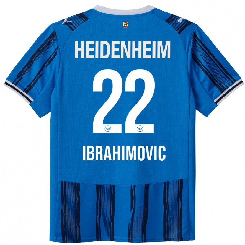 Danxen Hombre Camiseta Arijon Ibrahimovic #22 Azul Marino 2ª Equipación 2025/26 La Camisa México