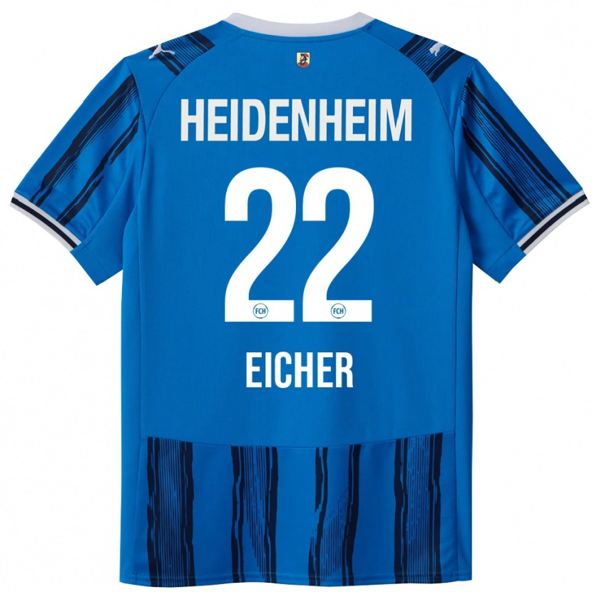 Danxen Hombre Camiseta Vitus Eicher #22 Azul Marino 2ª Equipación 2025/26 La Camisa México