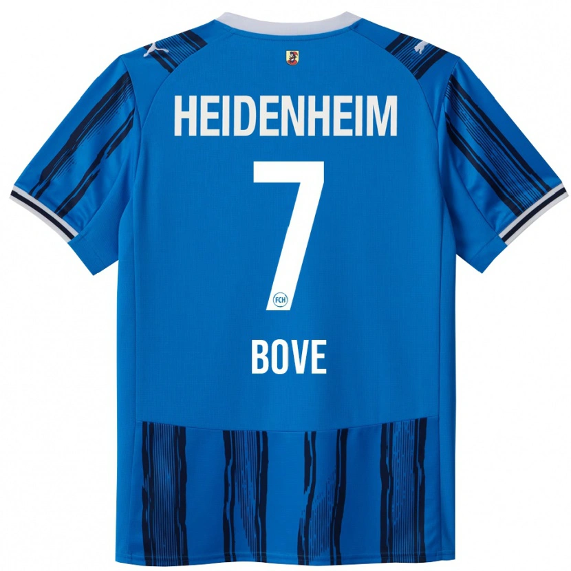 Danxen Hombre Camiseta Nevio Bove #7 Azul Marino 2ª Equipación 2025/26 La Camisa México