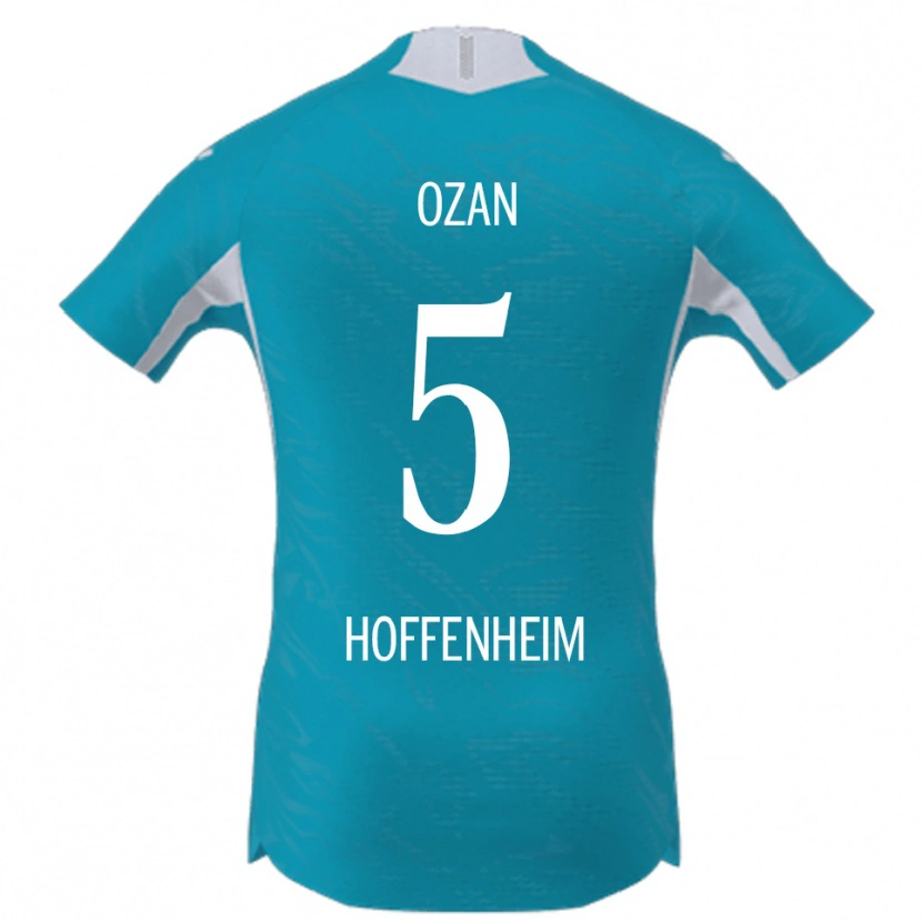 Danxen Hombre Camiseta Ozan Kabak #5 Azul Cielo 2ª Equipación 2025/26 La Camisa México
