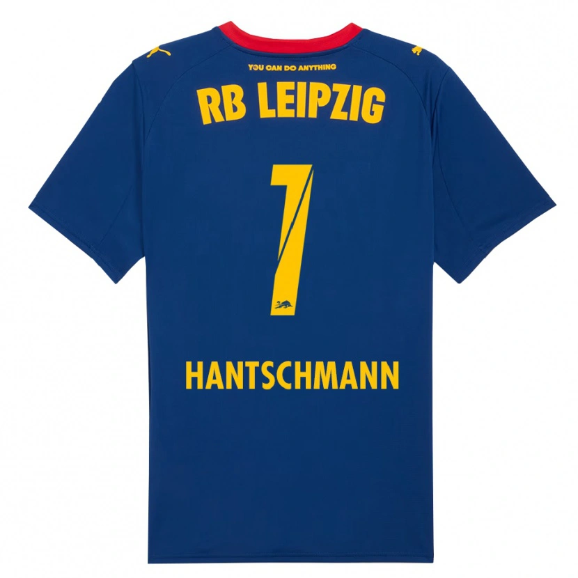 Danxen Hombre Camiseta Franz Hantschmann #1 Marino Rojo 2ª Equipación 2025/26 La Camisa México