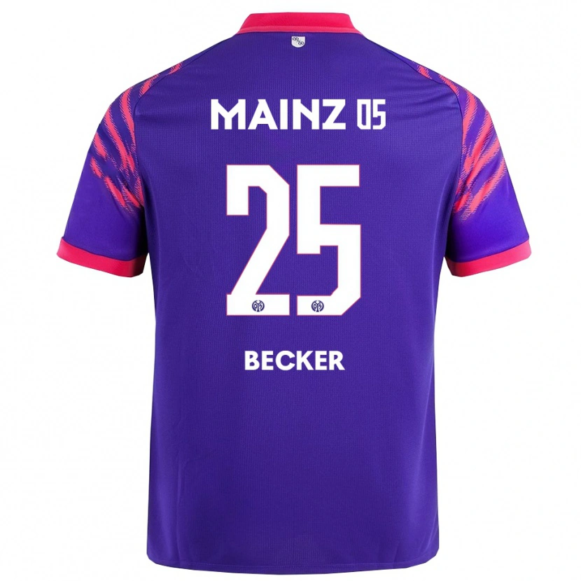 Danxen Hombre Camiseta Kathrin Becker #25 Marino Rosa 2ª Equipación 2025/26 La Camisa México