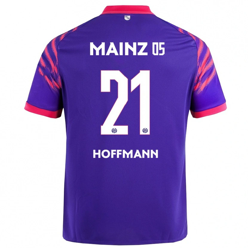 Danxen Hombre Camiseta Leon Hoffmann #21 Marino Rosa 2ª Equipación 2025/26 La Camisa México