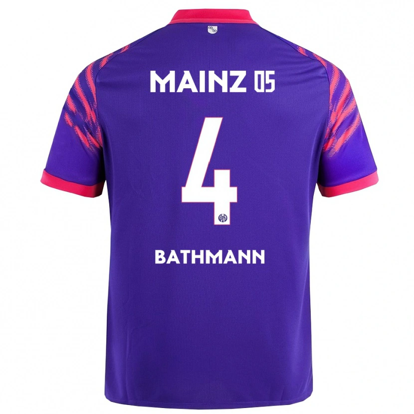 Danxen Hombre Camiseta Kara Bathmann #4 Marino Rosa 2ª Equipación 2025/26 La Camisa México