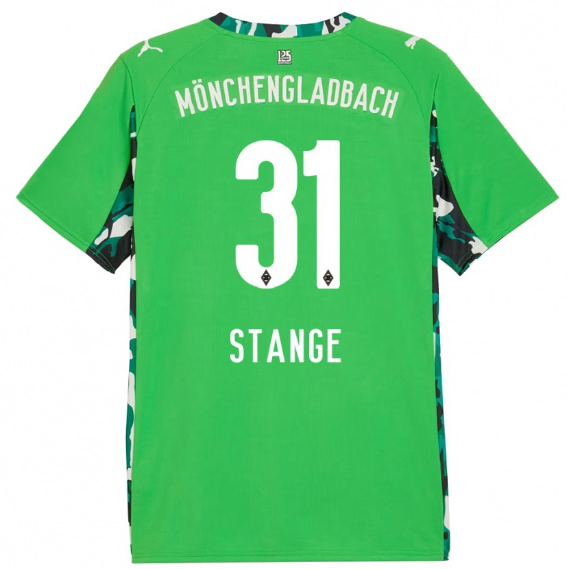 Danxen Hombre Camiseta Veit Stange #31 Verde Negro 2ª Equipación 2025/26 La Camisa México