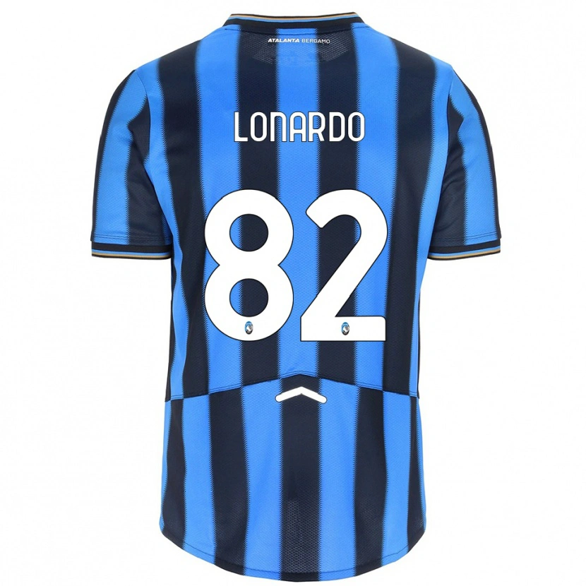 Danxen Mujer Camiseta Edoardo Lonardo #82 Azul Cielo Negro 1ª Equipación 2025/26 La Camisa México