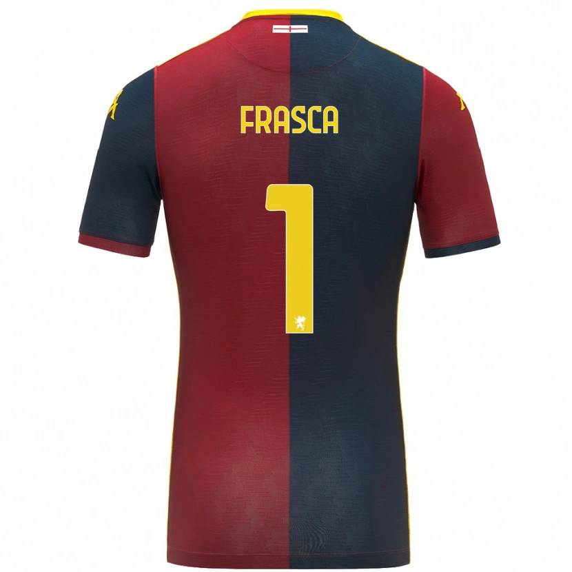 Danxen Mujer Camiseta Andrea Frasca #1 Rojo Azul Real 1ª Equipación 2025/26 La Camisa México