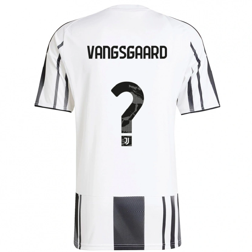 Danxen Mujer Camiseta Amalie Vangsgaard #0 Blanco Negro 1ª Equipación 2025/26 La Camisa México