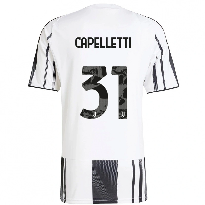 Danxen Mujer Camiseta Alessia Capelletti #31 Blanco Negro 1ª Equipación 2025/26 La Camisa México