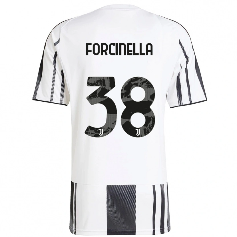 Danxen Mujer Camiseta Camilla Forcinella #38 Blanco Negro 1ª Equipación 2025/26 La Camisa México