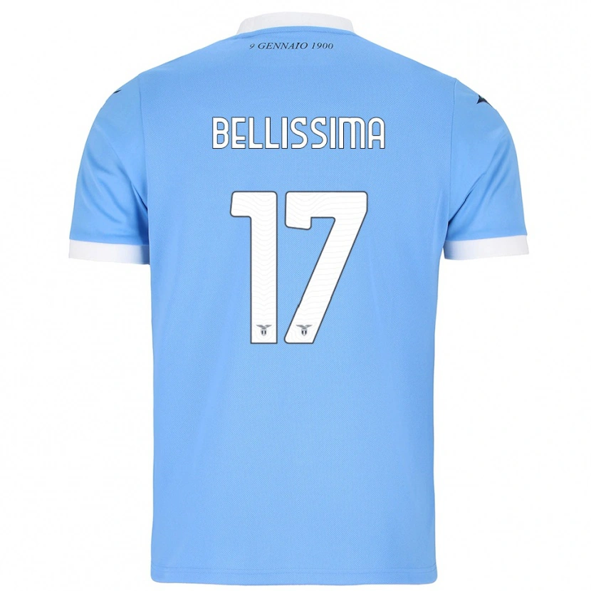 Danxen Mujer Camiseta Renato Bellissima #17 Azul Cielo Blanco 1ª Equipación 2025/26 La Camisa México