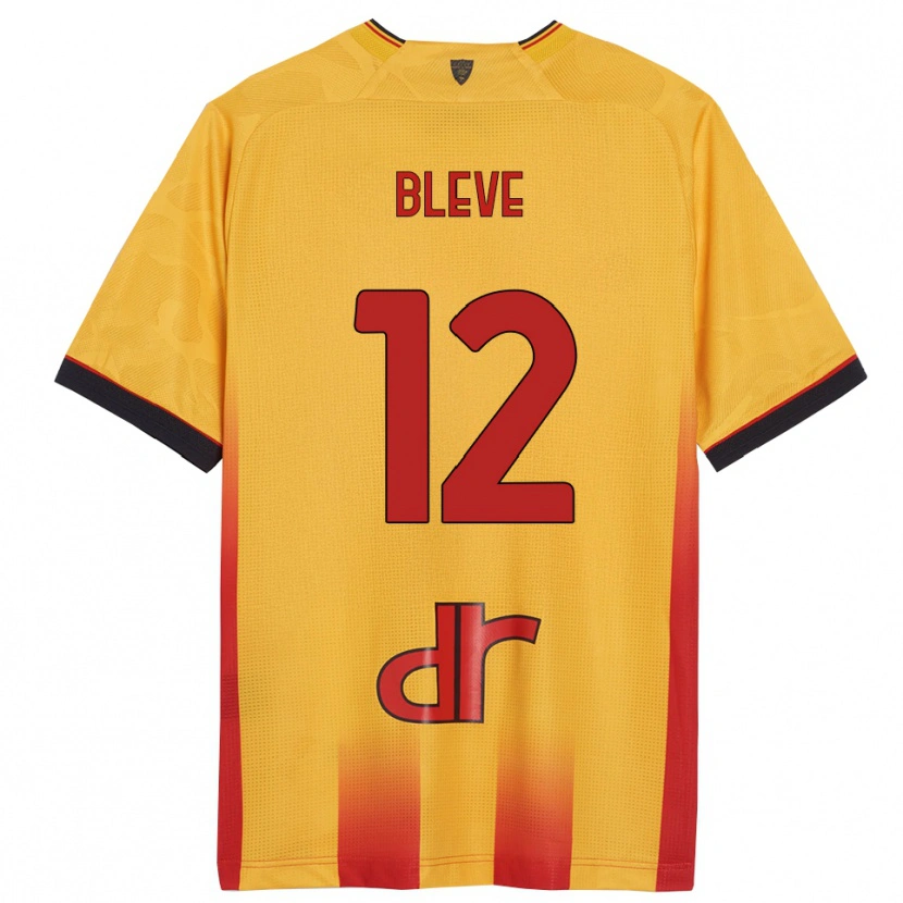 Danxen Mujer Camiseta Daniele Bleve #12 Amarillo Naranja 1ª Equipación 2025/26 La Camisa México