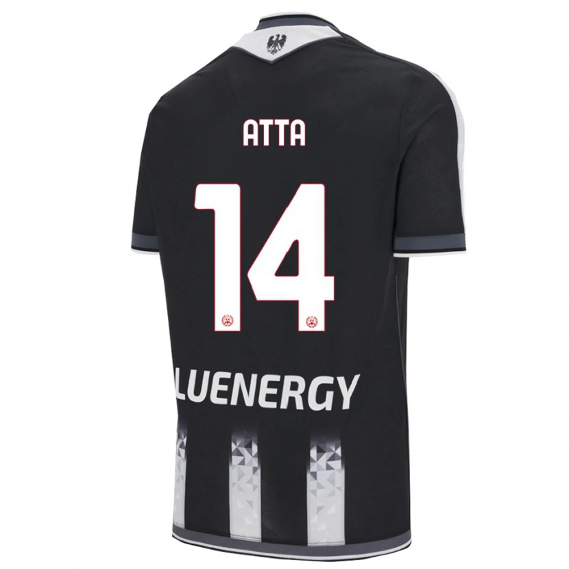 Danxen Mujer Camiseta Arthur Atta #14 Negro Blanco 1ª Equipación 2025/26 La Camisa México