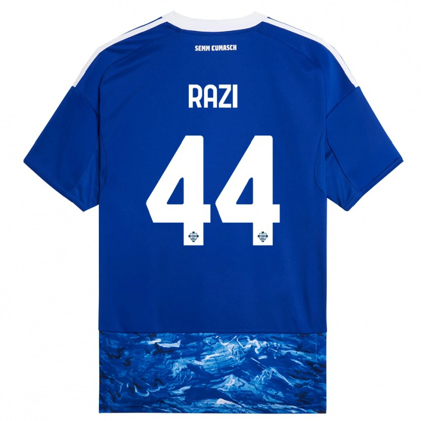 Danxen Mujer Camiseta Naj Razi #44 Azul Blanco 1ª Equipación 2025/26 La Camisa México
