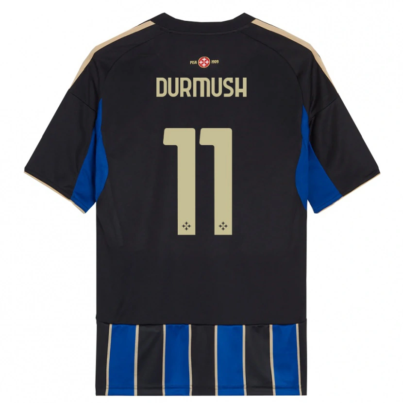 Danxen Mujer Camiseta Mert Durmush #11 Negro Azul 1ª Equipación 2025/26 La Camisa México