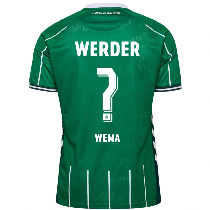Danxen Mujer Camiseta Aize Wema #0 Verde Blanco 1ª Equipación 2025/26 La Camisa México