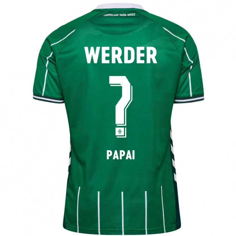 Danxen Mujer Camiseta Emőke Pápai #0 Verde Blanco 1ª Equipación 2025/26 La Camisa México