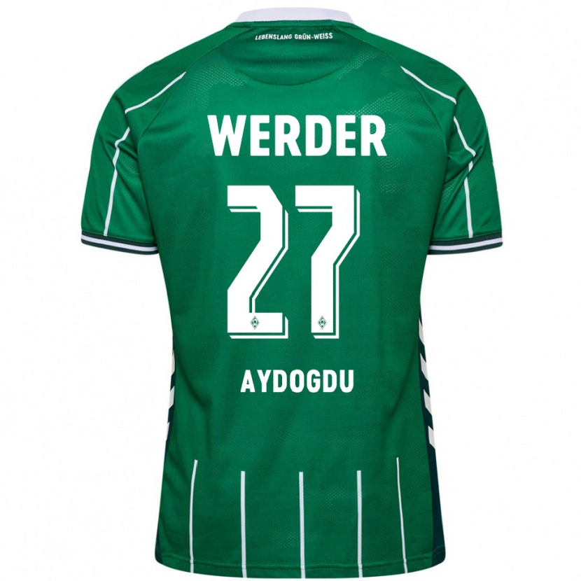 Danxen Mujer Camiseta Onur Aydogdu #27 Verde Blanco 1ª Equipación 2025/26 La Camisa México