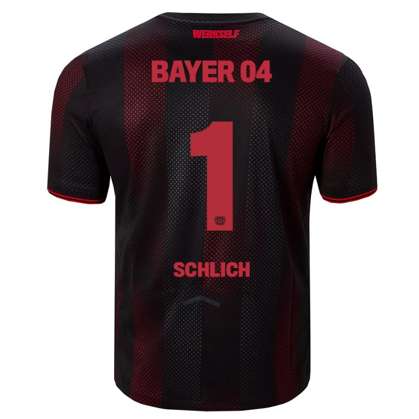 Danxen Mujer Camiseta Jesper Schlich #1 Negro Rojo 1ª Equipación 2025/26 La Camisa México
