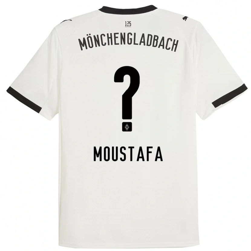 Danxen Mujer Camiseta Seif Ashraf Moustafa #0 Blanco Negro 1ª Equipación 2025/26 La Camisa México