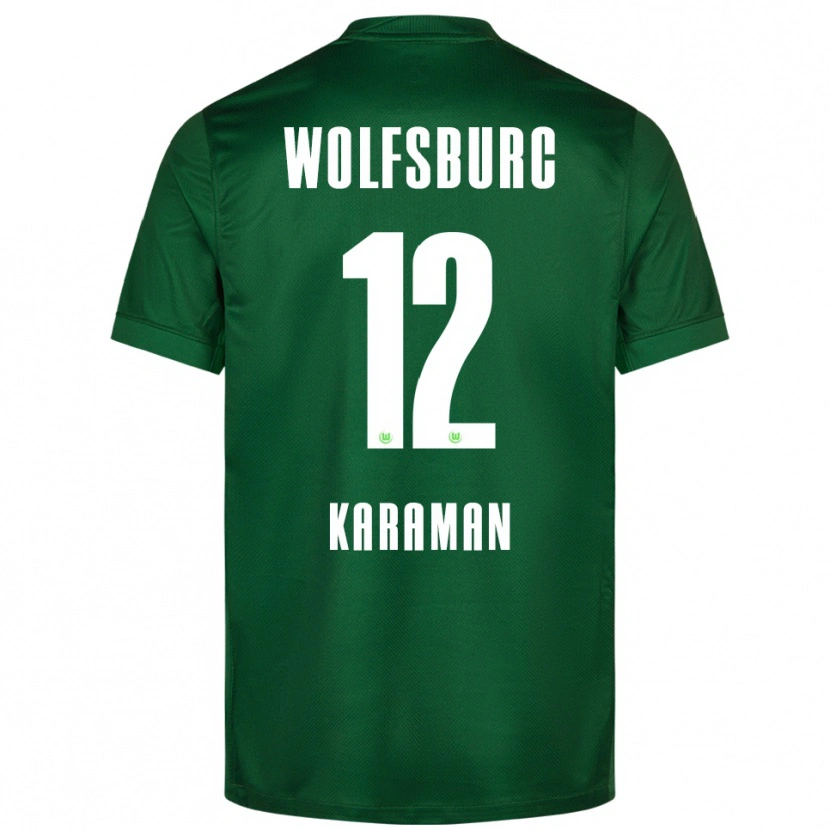 Danxen Mujer Camiseta Tarik Karaman #12 Verde Blanco 1ª Equipación 2025/26 La Camisa México