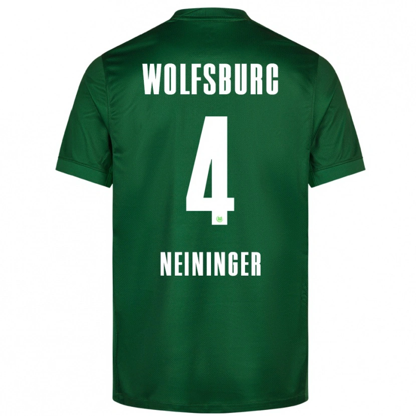 Danxen Mujer Camiseta Till Neininger #4 Verde Blanco 1ª Equipación 2025/26 La Camisa México